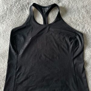 Ralph Lauren Black Racerback Performance Tank